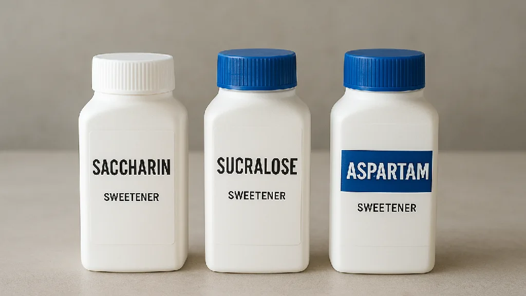مقایسه شیرین کننده های مصنوعی